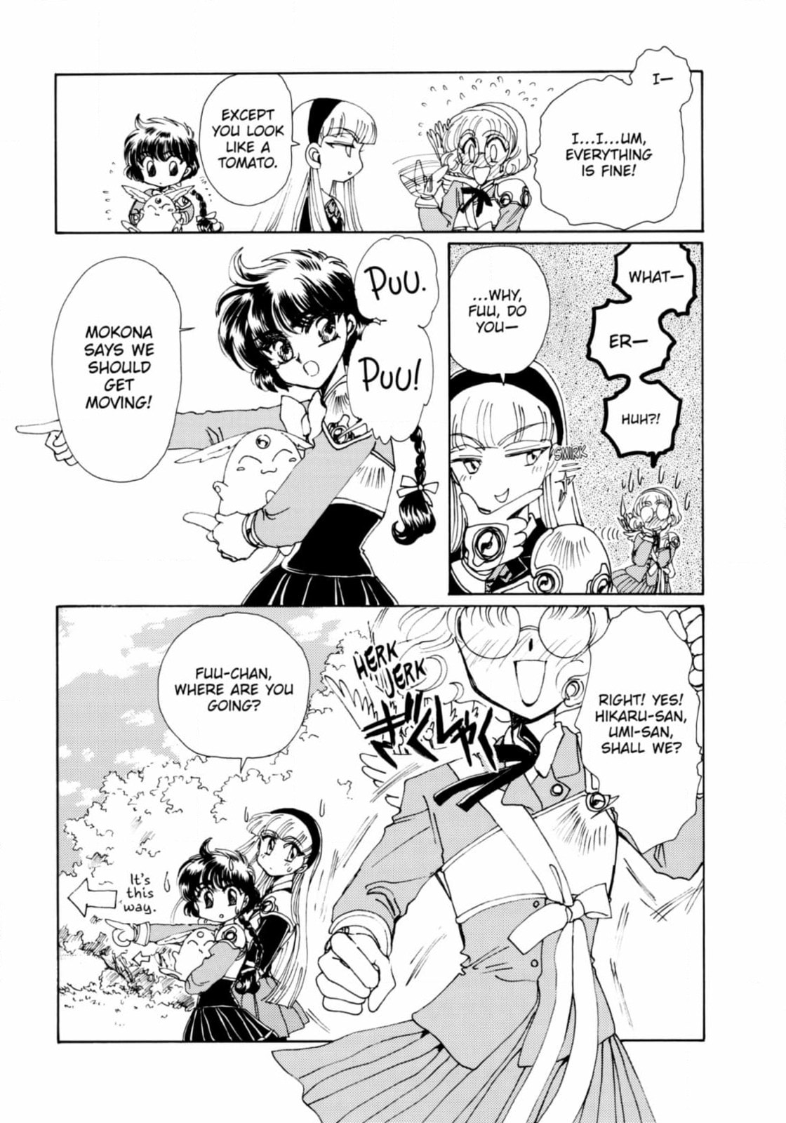 Read Magic Knight Rayearth chapter 8 image 24 on Lezhin