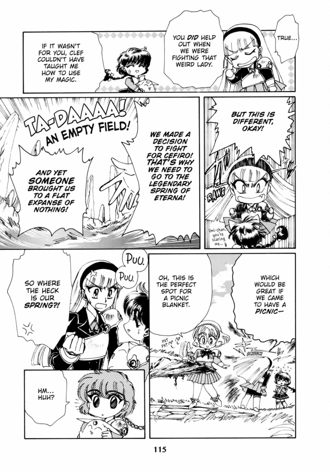 Read Magic Knight Rayearth chapter 8 image 32 on Lezhin
