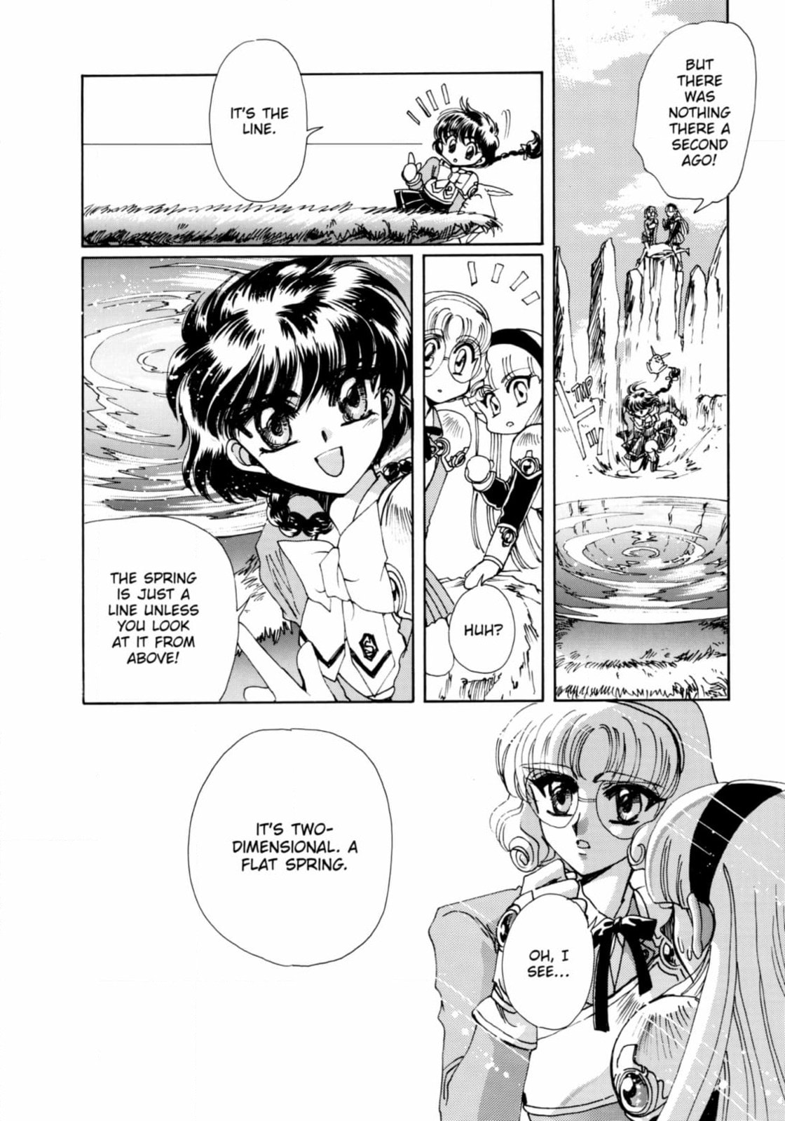 Read Magic Knight Rayearth chapter 8 image 37 on Lezhin