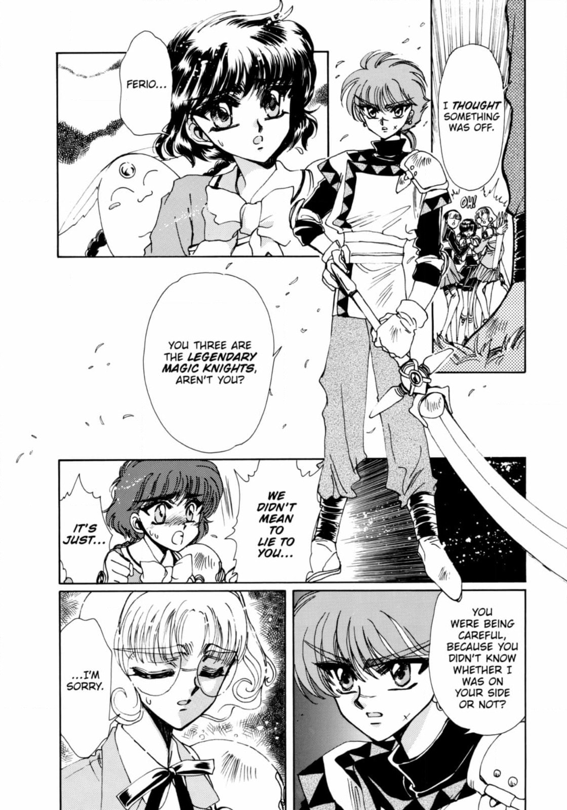 Read Magic Knight Rayearth chapter 8 image 7 on Lezhin