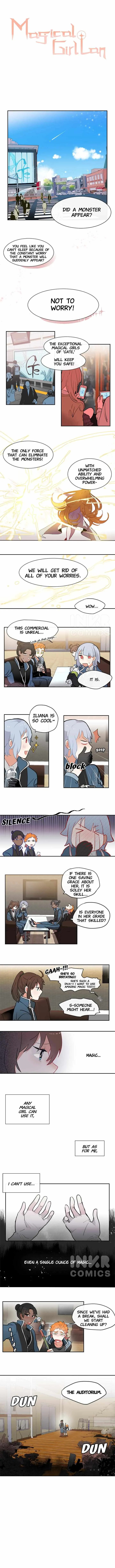Magical Girl Lan Chapter 2 page 1 - 