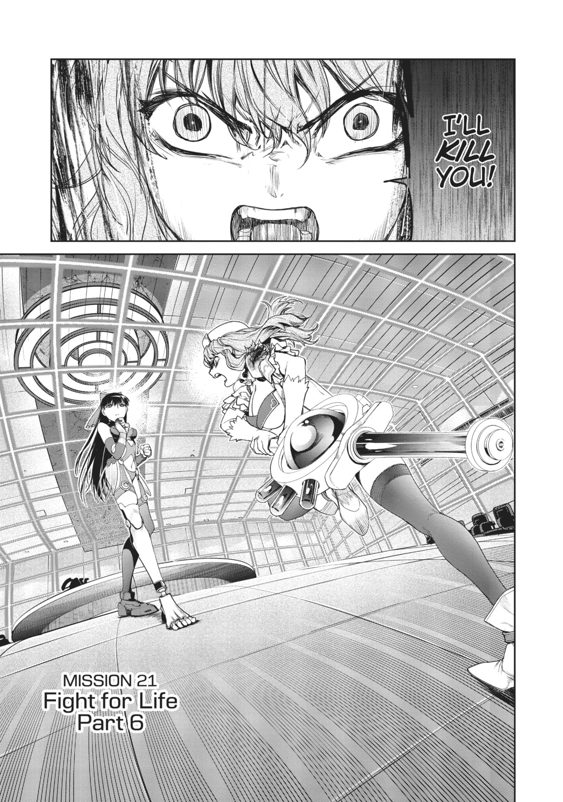 Magical Girl Spec-Ops Asuka Chapter 21 page 1 - 
