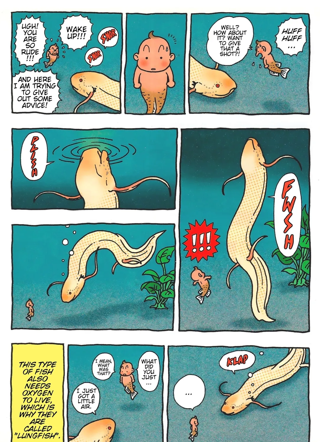 Read Mahimahi the Lungfish (Colored) chapter 0 image 11 on Lezhin