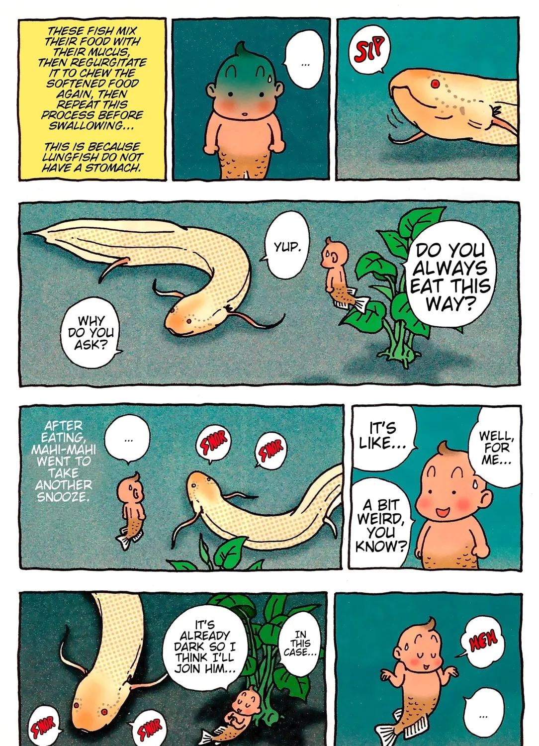 Read Mahimahi the Lungfish (Colored) chapter 0 image 15 on Lezhin