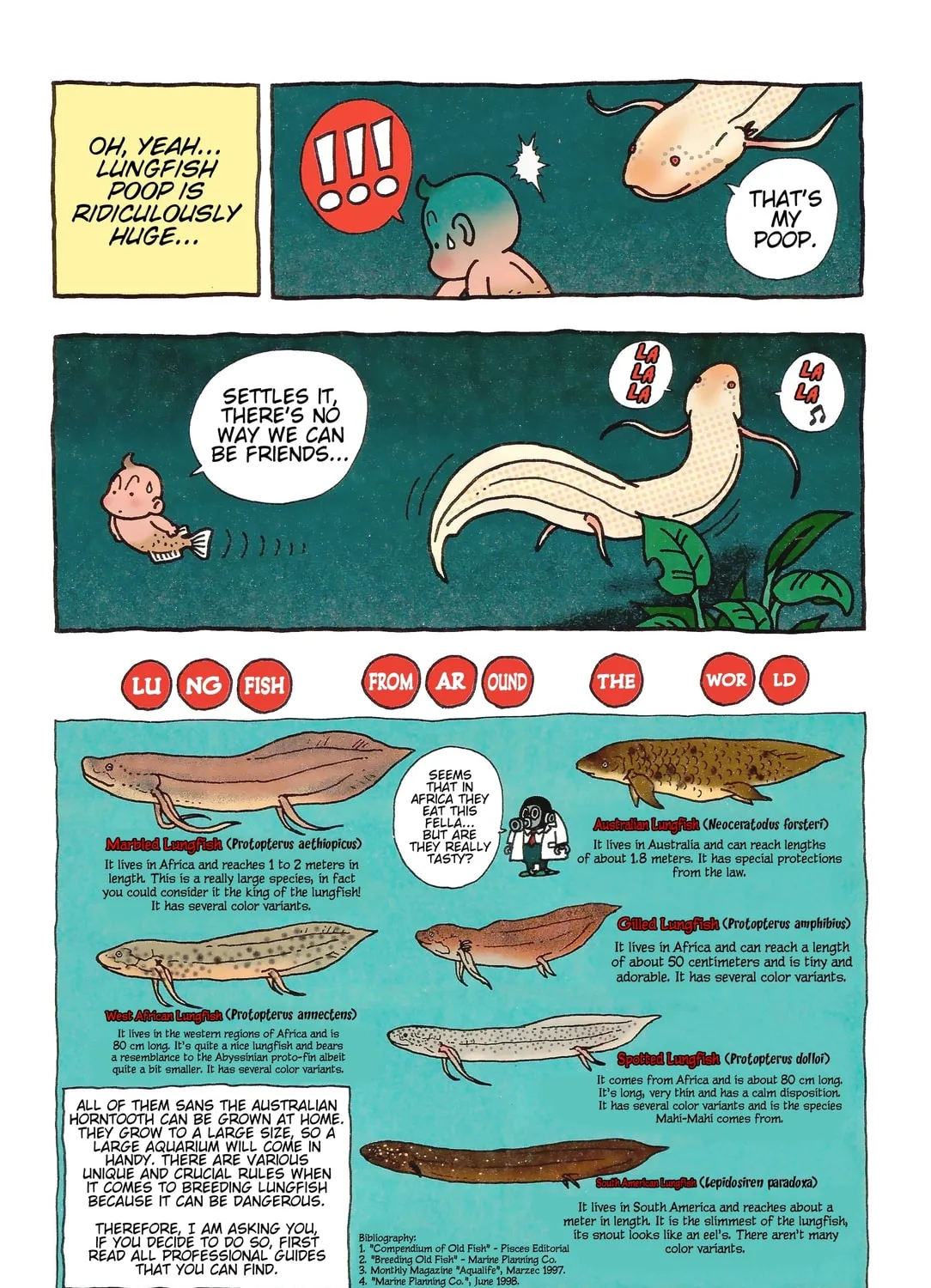 Read Mahimahi the Lungfish (Colored) chapter 0 image 19 on Lezhin