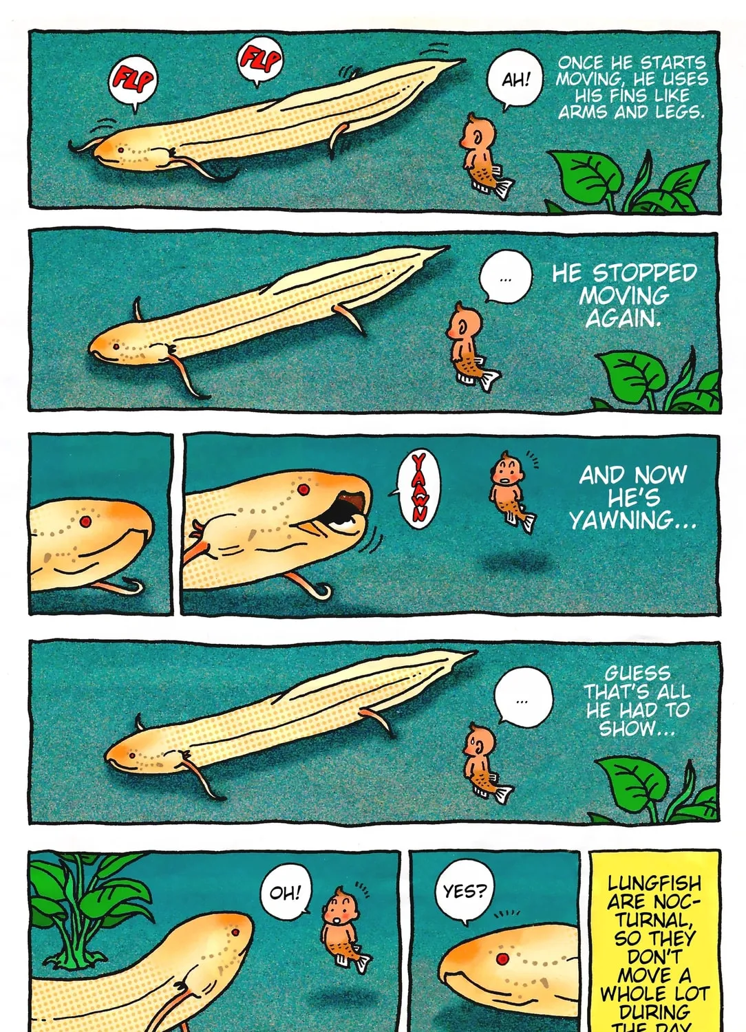 Read Mahimahi the Lungfish (Colored) chapter 0 image 5 on Lezhin