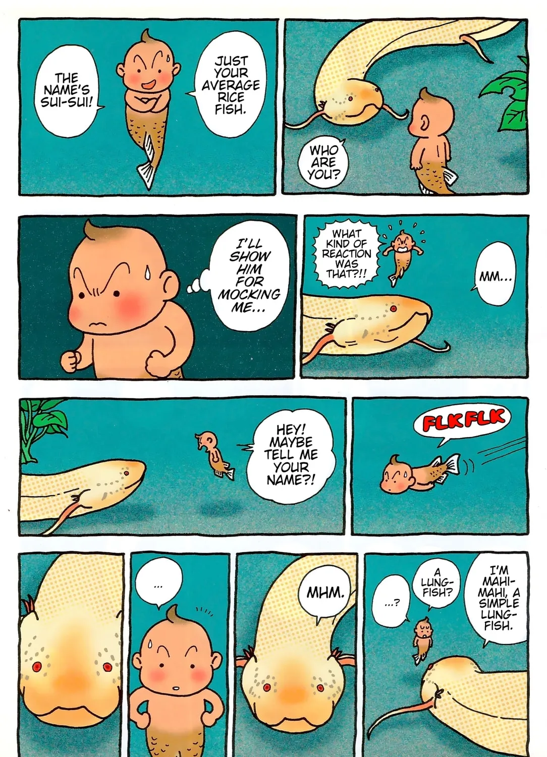 Read Mahimahi the Lungfish (Colored) chapter 0 image 7 on Lezhin
