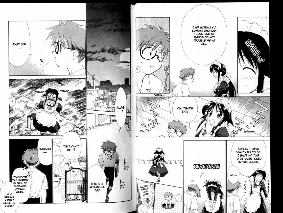 Read Mahoromatic chapter 1 image 15 on Lezhin