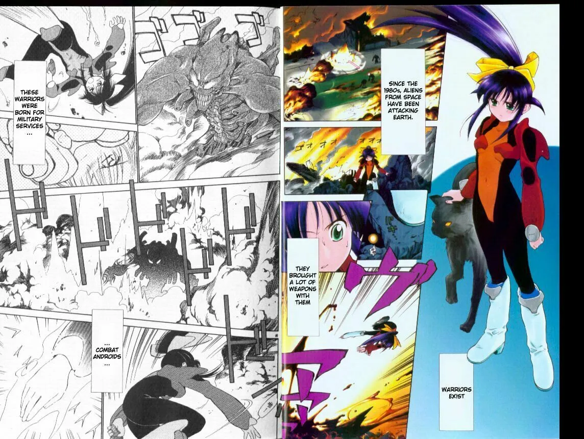 Read Mahoromatic chapter 1 image 3 on Lezhin