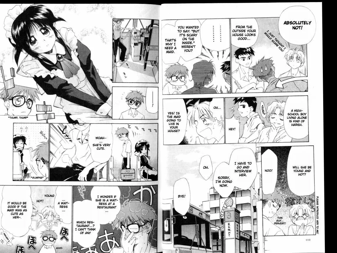 Read Mahoromatic chapter 1 image 6 on Lezhin