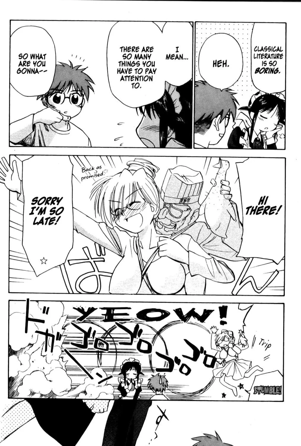 Read Mahoromatic chapter 19 image 34 on Lezhin