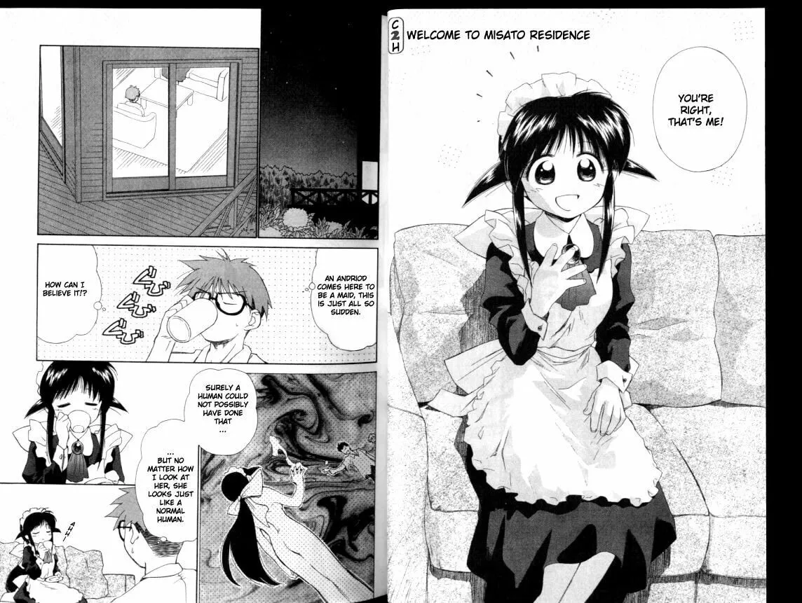 Read Mahoromatic chapter 2 image 1 on Lezhin