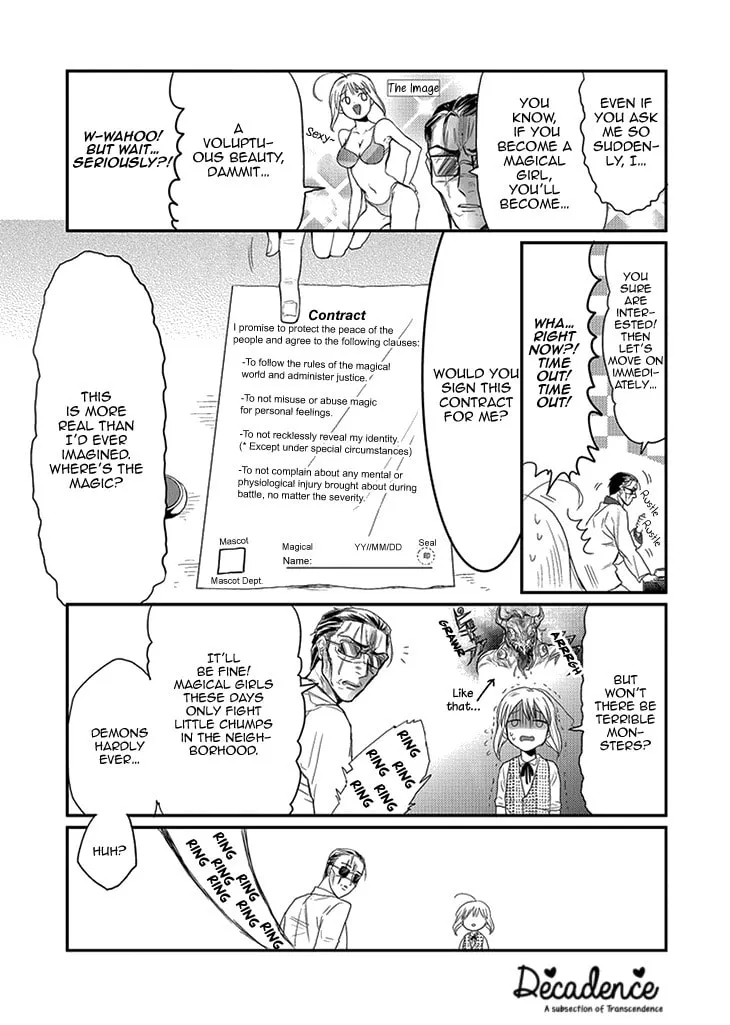 Read Mahou Shoujo Ore chapter 1 image 12 on Lezhin