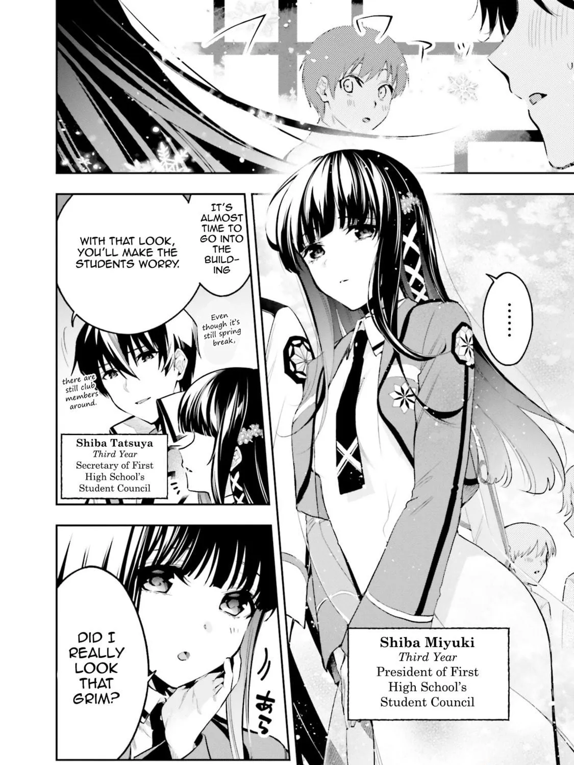 Mahouka Koukou no Rettousei: Douran no Joshou-hen Chapter 1 page 11 - 