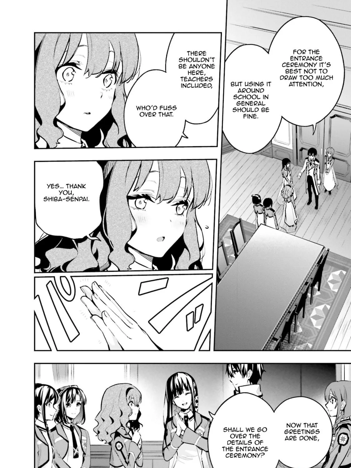 Mahouka Koukou no Rettousei: Douran no Joshou-hen Chapter 1 page 35 - 