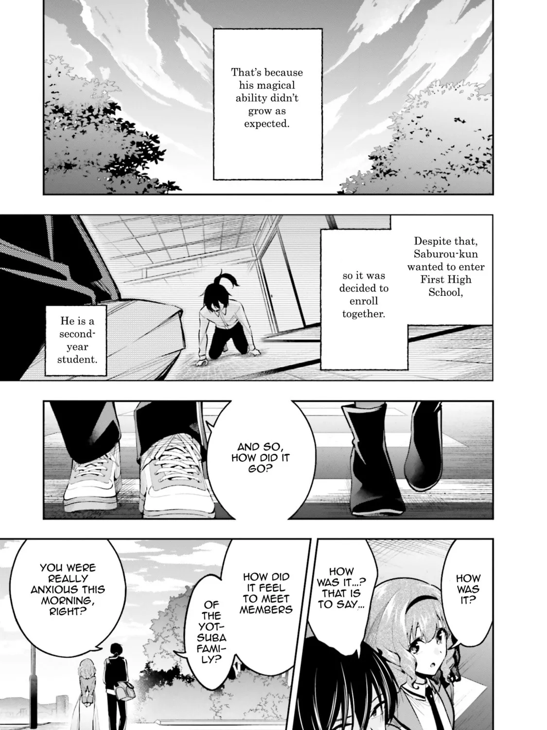 Mahouka Koukou no Rettousei: Douran no Joshou-hen Chapter 1 page 49 - 