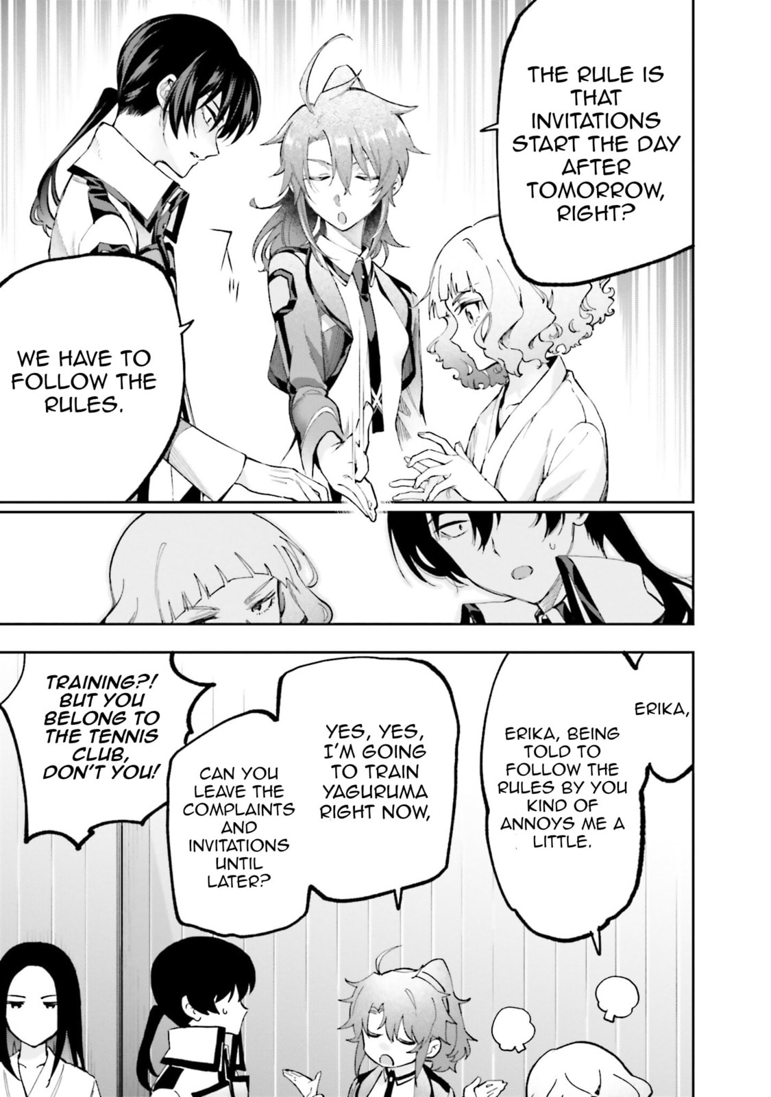 Mahouka Koukou no Rettousei: Douran no Joshou-hen Chapter 10 page 17 - 