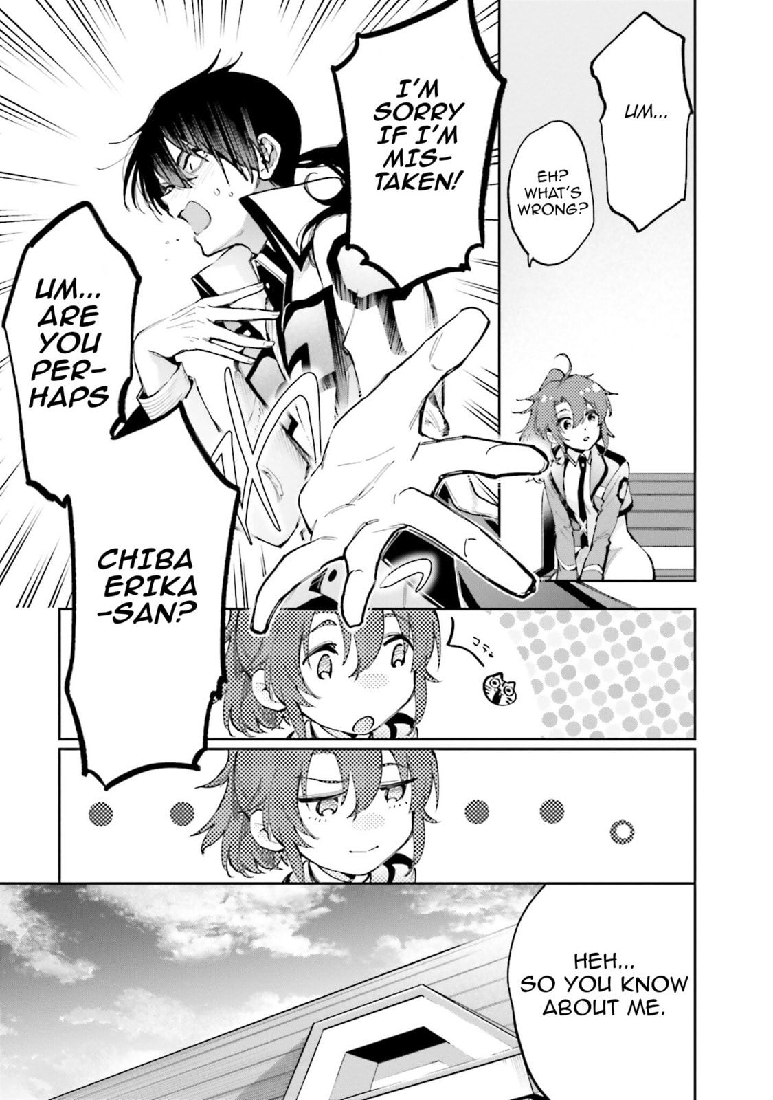 Mahouka Koukou no Rettousei: Douran no Joshou-hen Chapter 10 page 3 - 