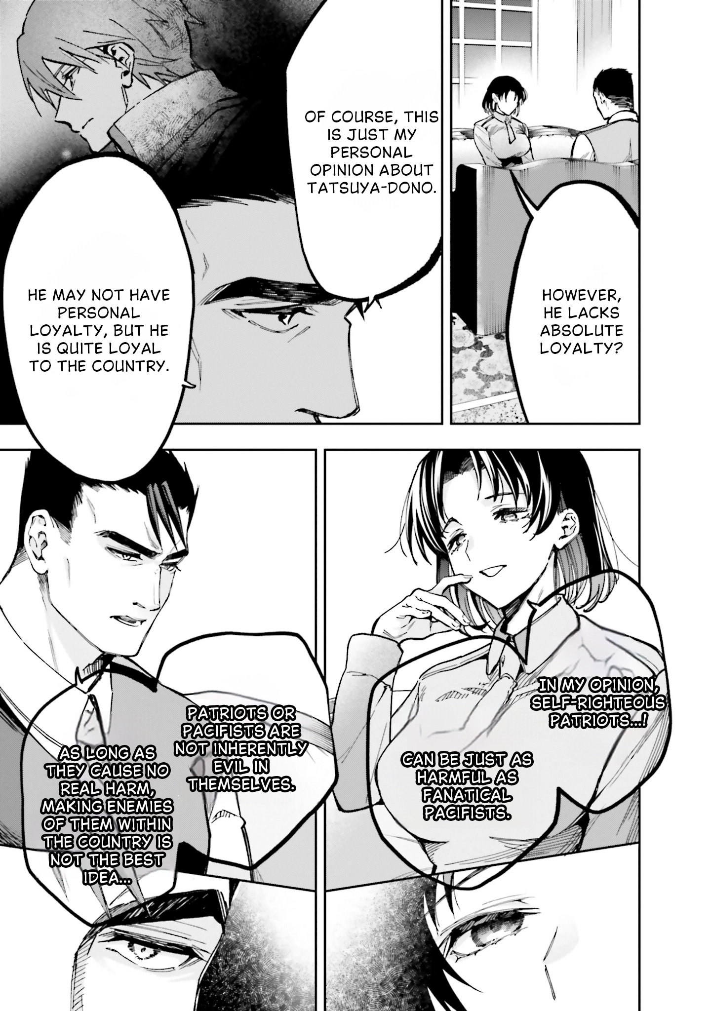 Mahouka Koukou no Rettousei: Douran no Joshou-hen Chapter 13 page 13 - 