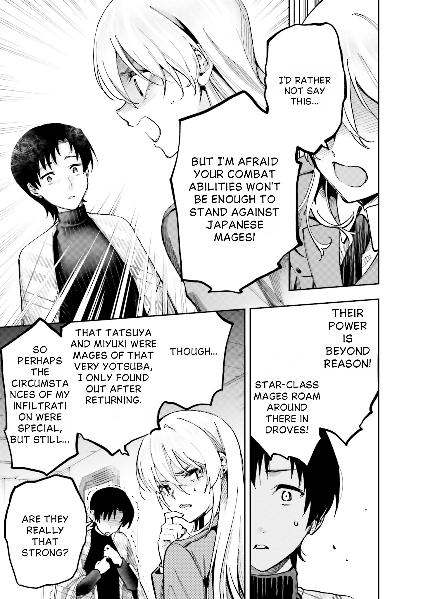 Mahouka Koukou no Rettousei: Douran no Joshou-hen Chapter 13 page 19 - 