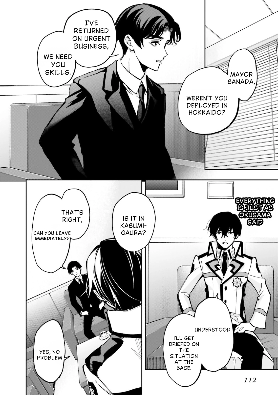 Mahouka Koukou no Rettousei: Douran no Joshou-hen Chapter 15 page 4 - 