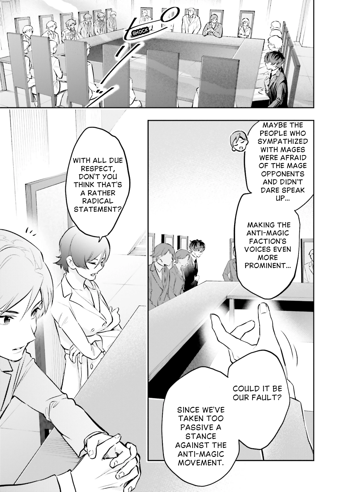 Mahouka Koukou no Rettousei: Douran no Joshou-hen Chapter 17 page 22 - 