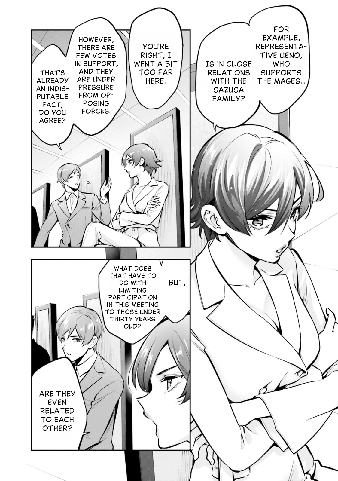 Mahouka Koukou no Rettousei: Douran no Joshou-hen Chapter 17 page 23 - 