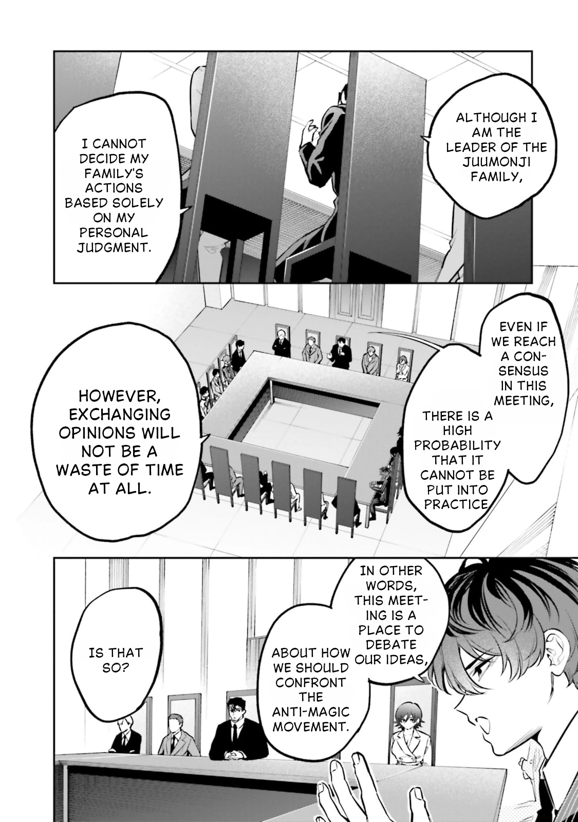 Mahouka Koukou no Rettousei: Douran no Joshou-hen Chapter 17 page 25 - 
