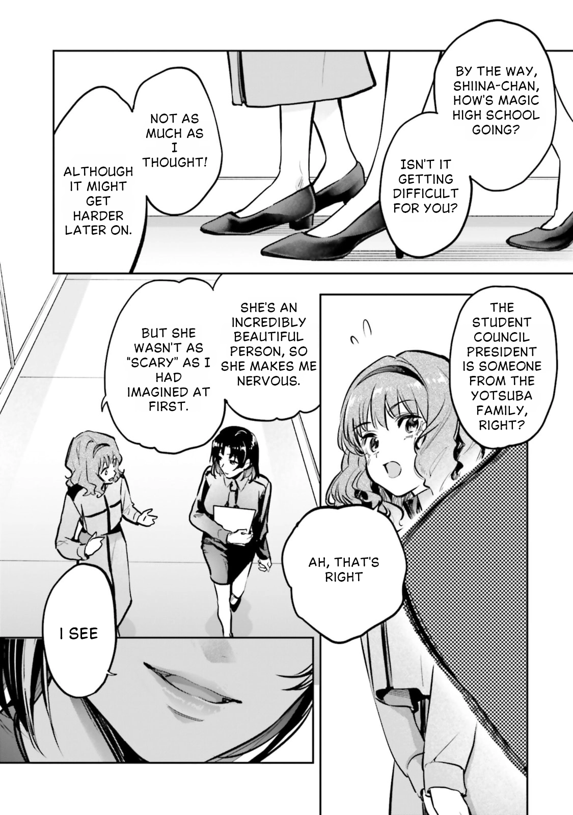 Mahouka Koukou no Rettousei: Douran no Joshou-hen Chapter 18 page 21 - 