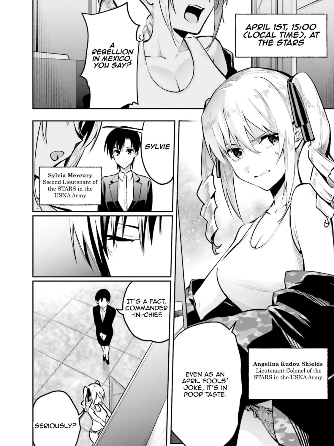 Mahouka Koukou no Rettousei: Douran no Joshou-hen Chapter 2 page 15 - 