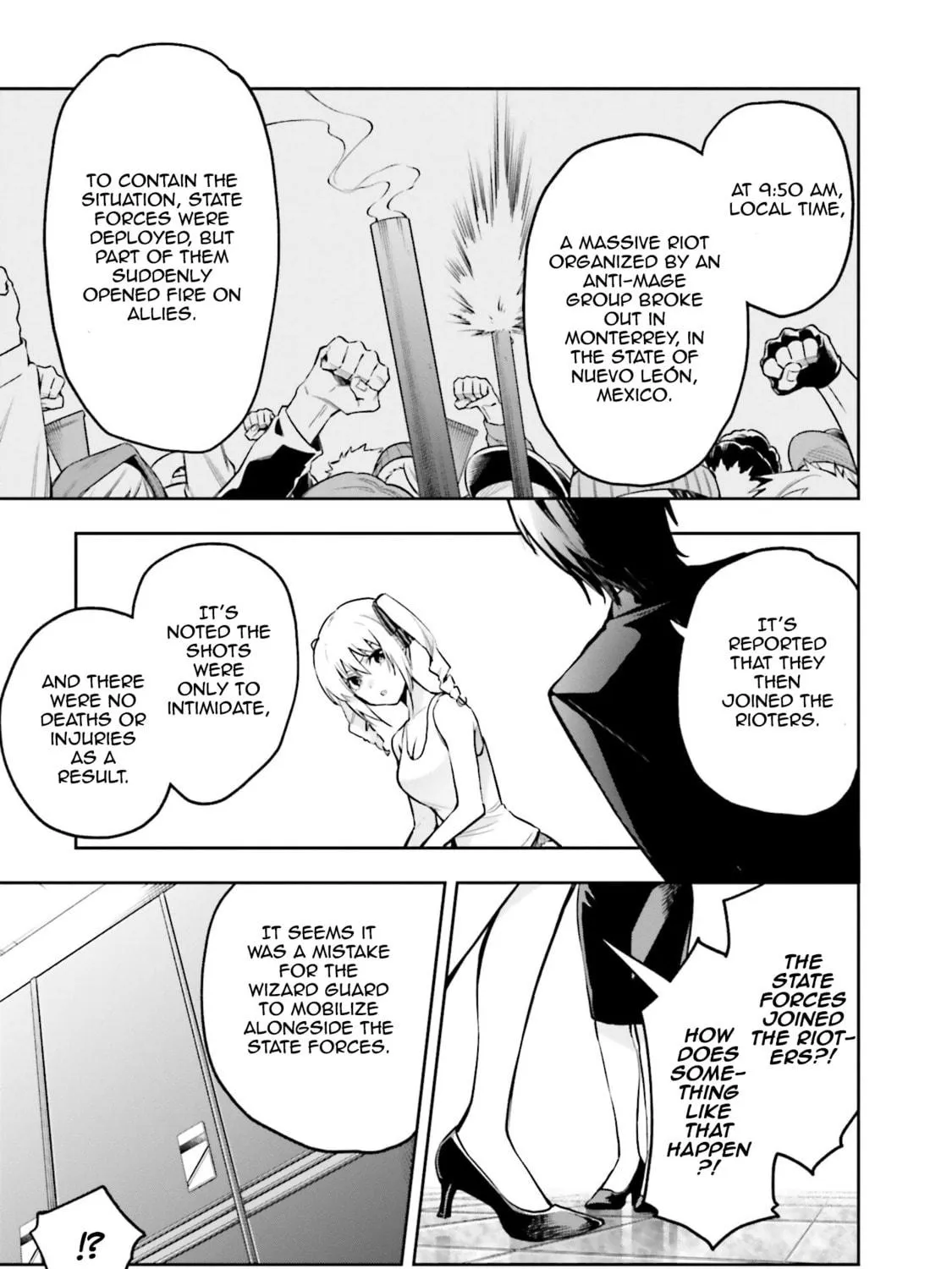 Mahouka Koukou no Rettousei: Douran no Joshou-hen Chapter 2 page 17 - 