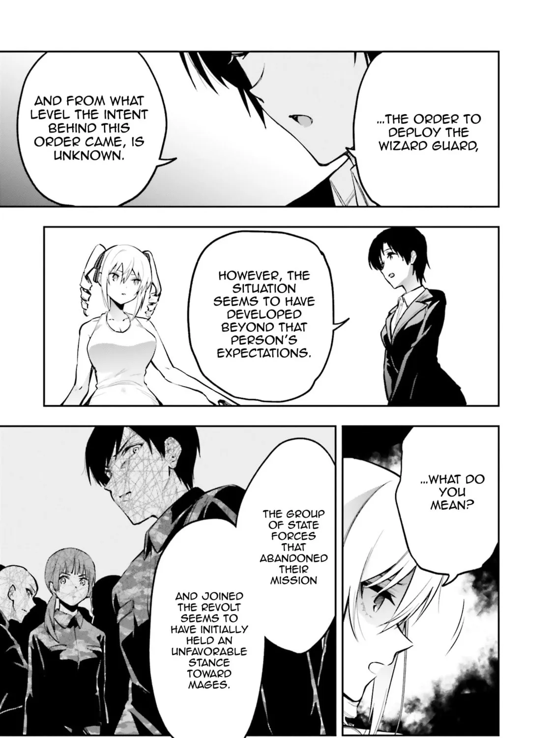 Mahouka Koukou no Rettousei: Douran no Joshou-hen Chapter 2 page 21 - 