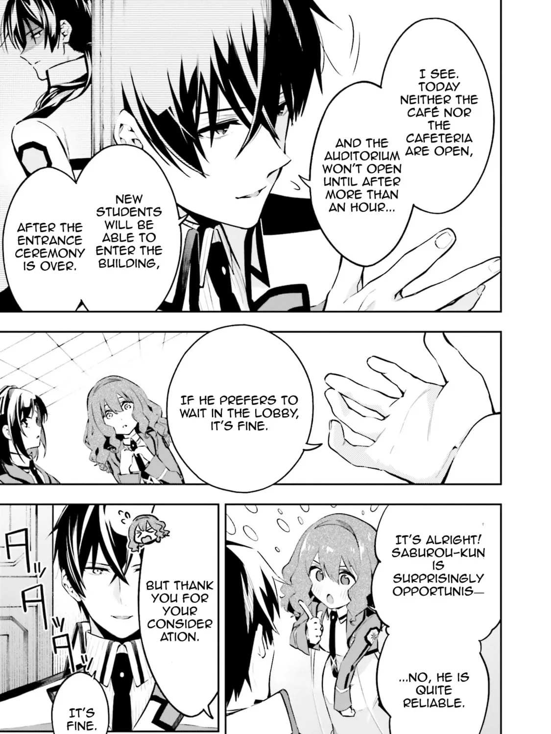 Mahouka Koukou no Rettousei: Douran no Joshou-hen Chapter 5 page 29 - 