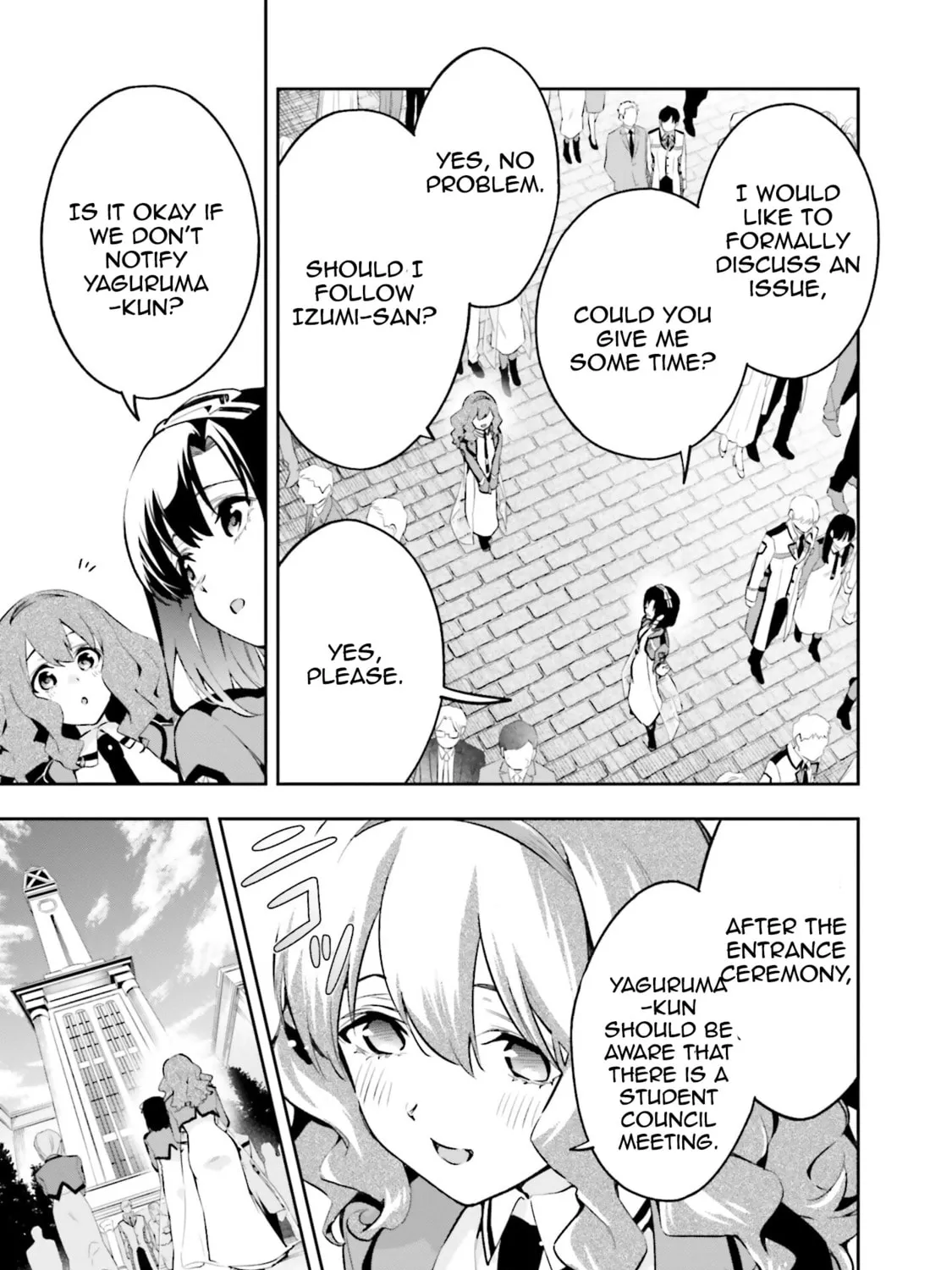 Mahouka Koukou no Rettousei: Douran no Joshou-hen Chapter 5 page 41 - 