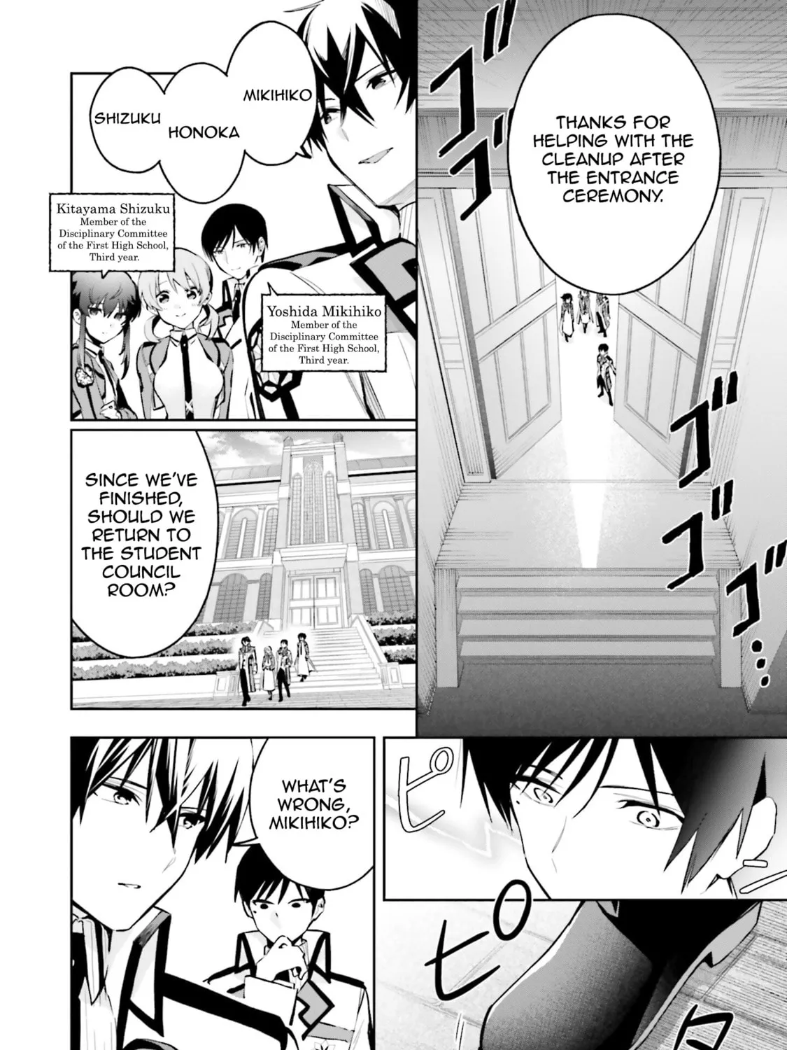 Mahouka Koukou no Rettousei: Douran no Joshou-hen Chapter 5 page 55 - 