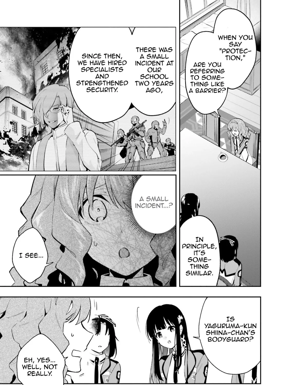 Mahouka Koukou no Rettousei: Douran no Joshou-hen Chapter 6 page 13 - 