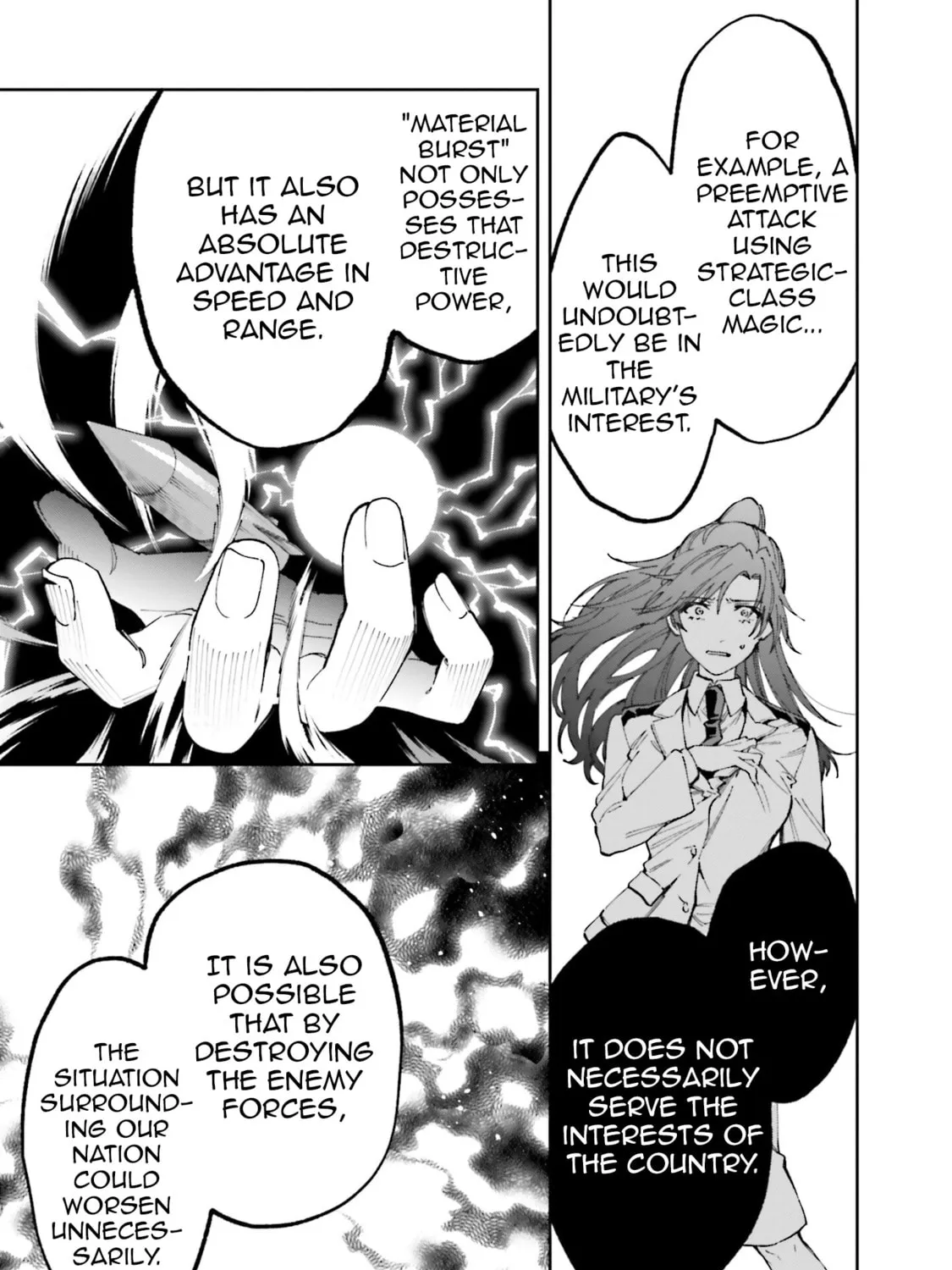 Mahouka Koukou no Rettousei: Douran no Joshou-hen Chapter 8 page 33 - 