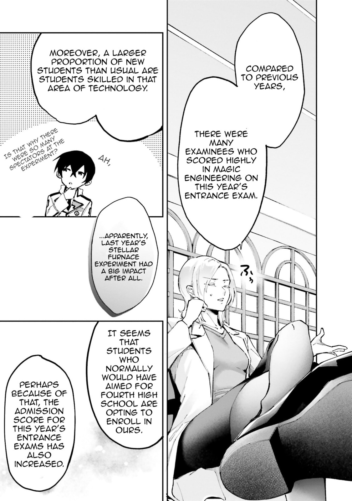 Mahouka Koukou no Rettousei: Douran no Joshou-hen Chapter 9 page 20 - 