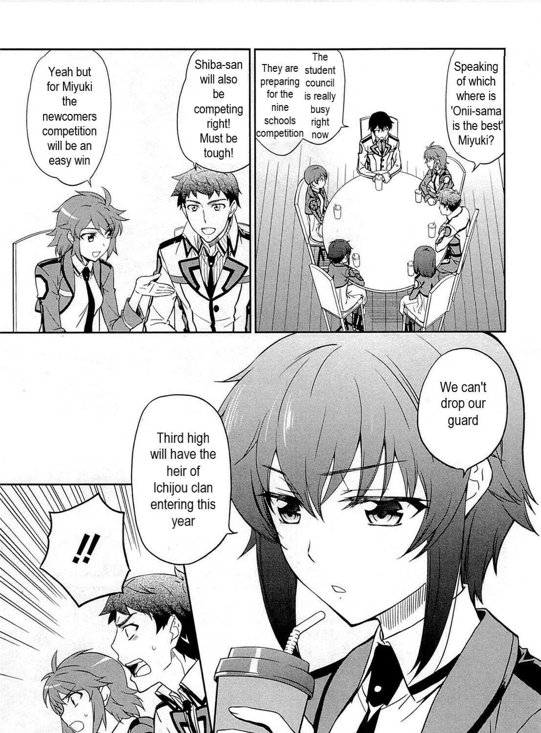 Mahouka Koukou no Rettousei - Kyuukousen-hen Chapter 1 page 17 - 