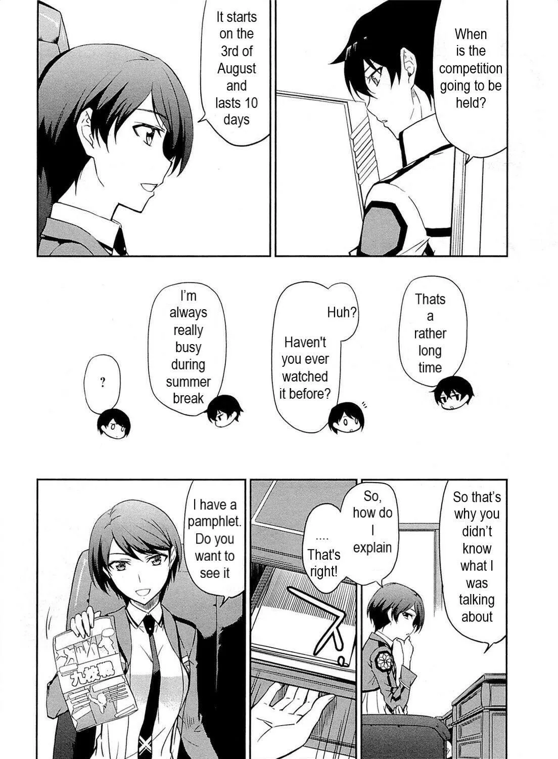 Mahouka Koukou no Rettousei - Kyuukousen-hen Chapter 1 page 23 - 