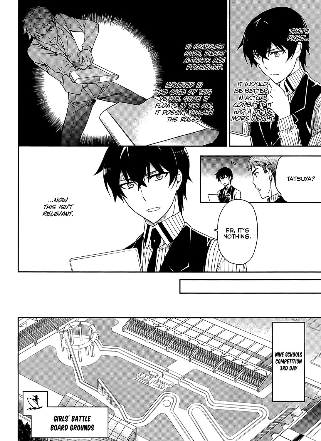 Mahouka Koukou no Rettousei - Kyuukousen-hen Chapter 10 page 36 - 