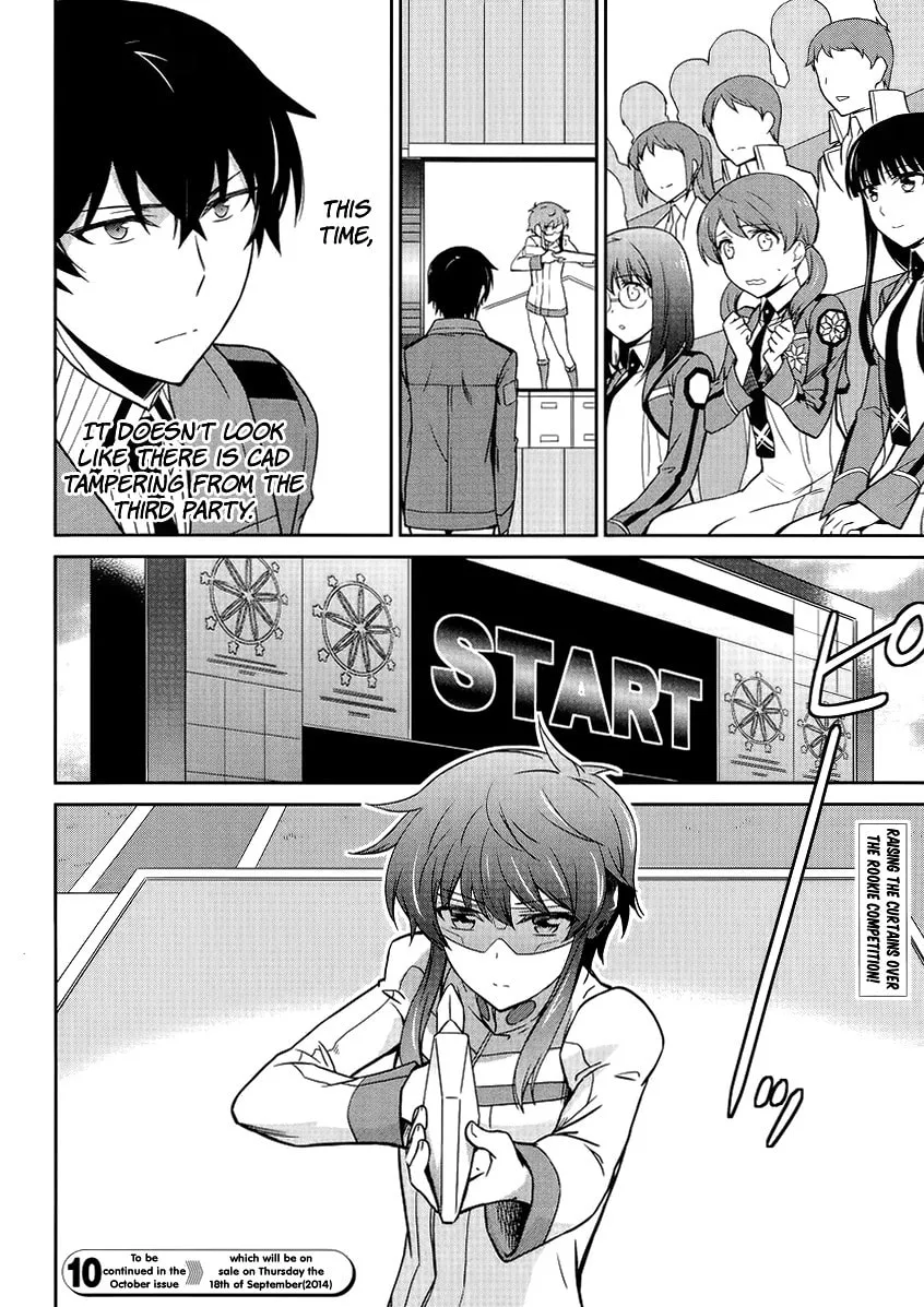Mahouka Koukou no Rettousei - Kyuukousen-hen Chapter 11 page 23 - 