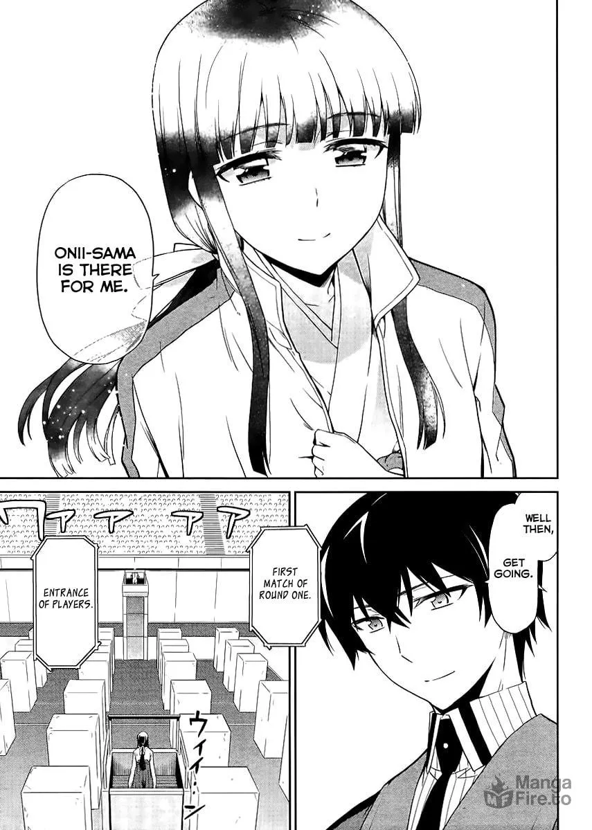 Mahouka Koukou no Rettousei - Kyuukousen-hen Chapter 14 page 12 - 