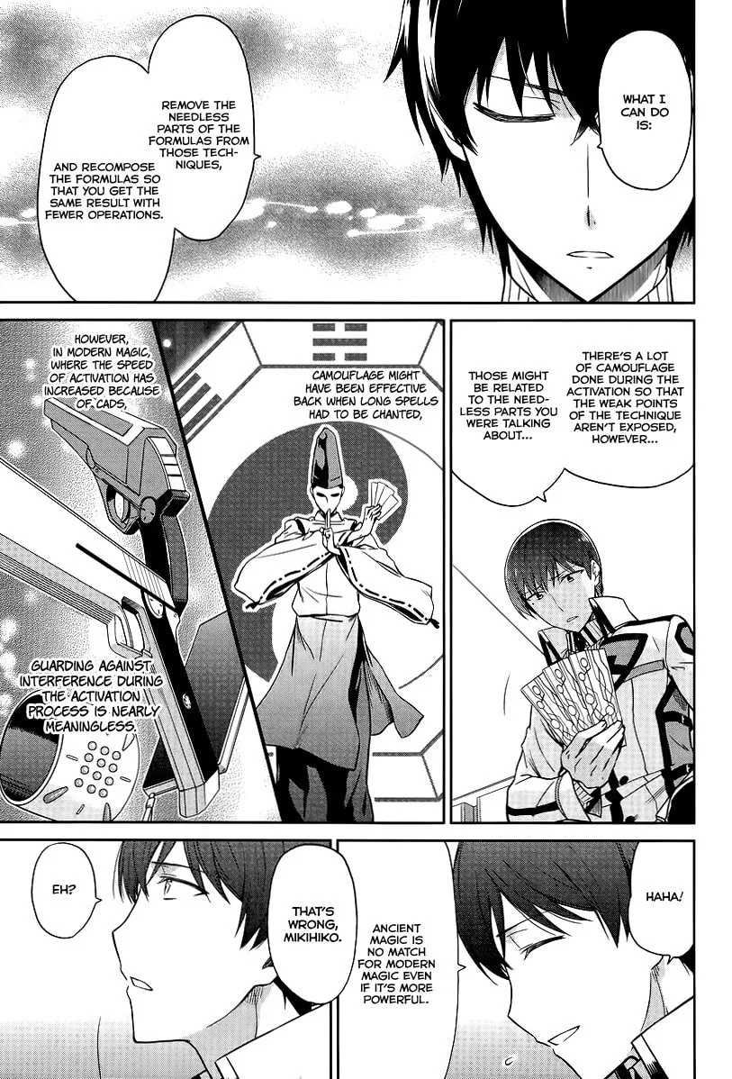 Mahouka Koukou no Rettousei - Kyuukousen-hen Chapter 17 page 14 - 
