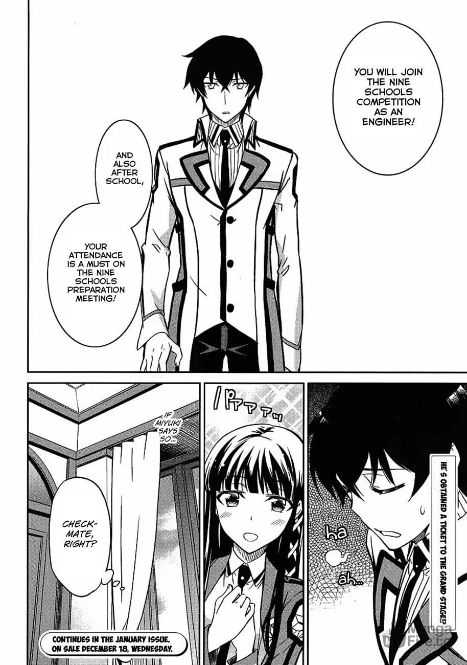 Mahouka Koukou no Rettousei - Kyuukousen-hen Chapter 2 page 25 - 