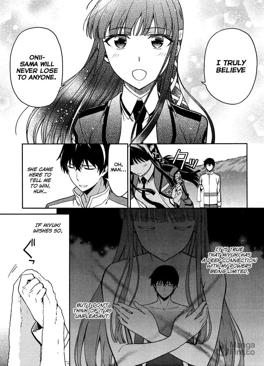 Mahouka Koukou no Rettousei - Kyuukousen-hen Chapter 22 page 6 - 