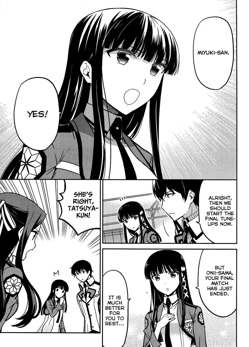 Mahouka Koukou no Rettousei - Kyuukousen-hen Chapter 25 page 4 - 