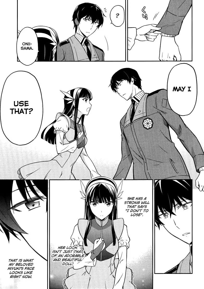 Mahouka Koukou no Rettousei - Kyuukousen-hen Chapter 27 page 14 - 