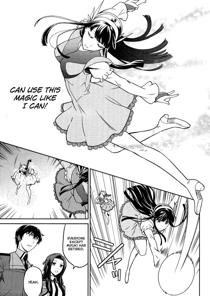 Mahouka Koukou no Rettousei - Kyuukousen-hen Chapter 28 page 22 - 
