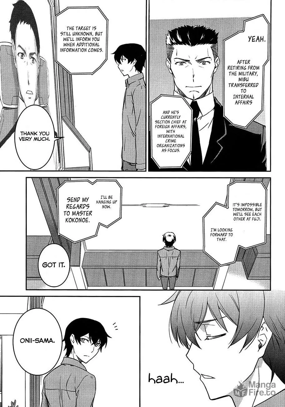 Mahouka Koukou no Rettousei - Kyuukousen-hen Chapter 3 page 35 - 
